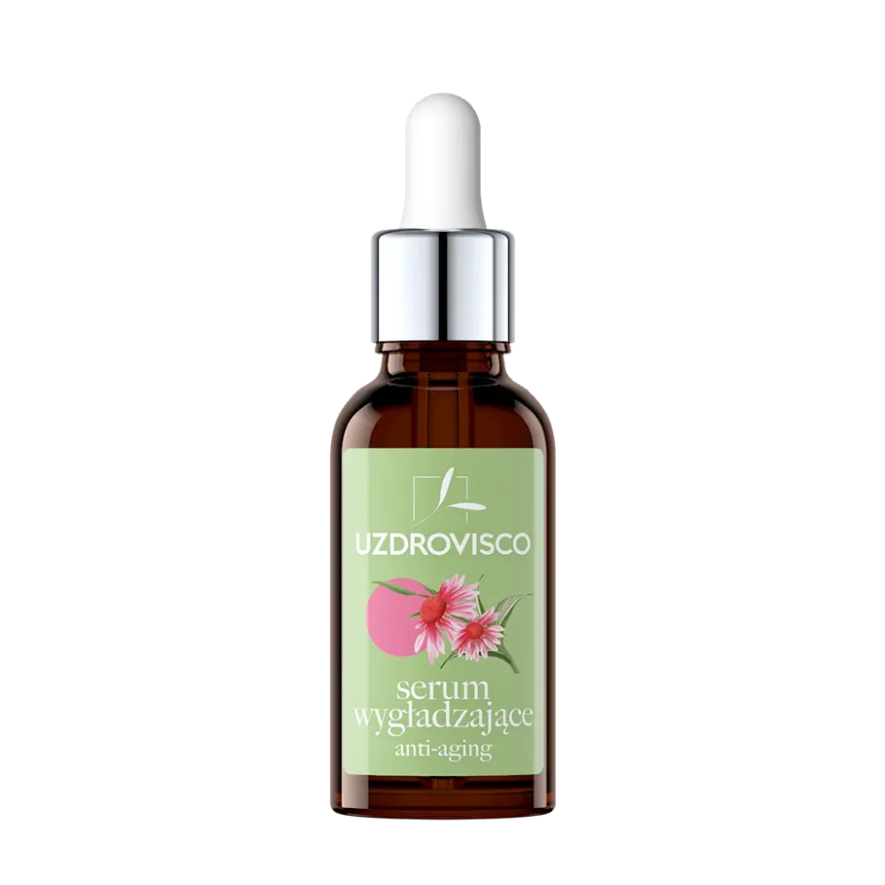 KIRISTÄVÄ IKÄÄNTYMISVASTAINEN KASVOSEERUMI 30 ml - UZDROVISCO (ILMAN TILAVUUTTA)