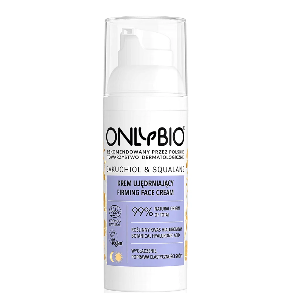Kiristävä kasvovoide Bakuchiol ja Squalan Öko 50 ml - VAIN BIO