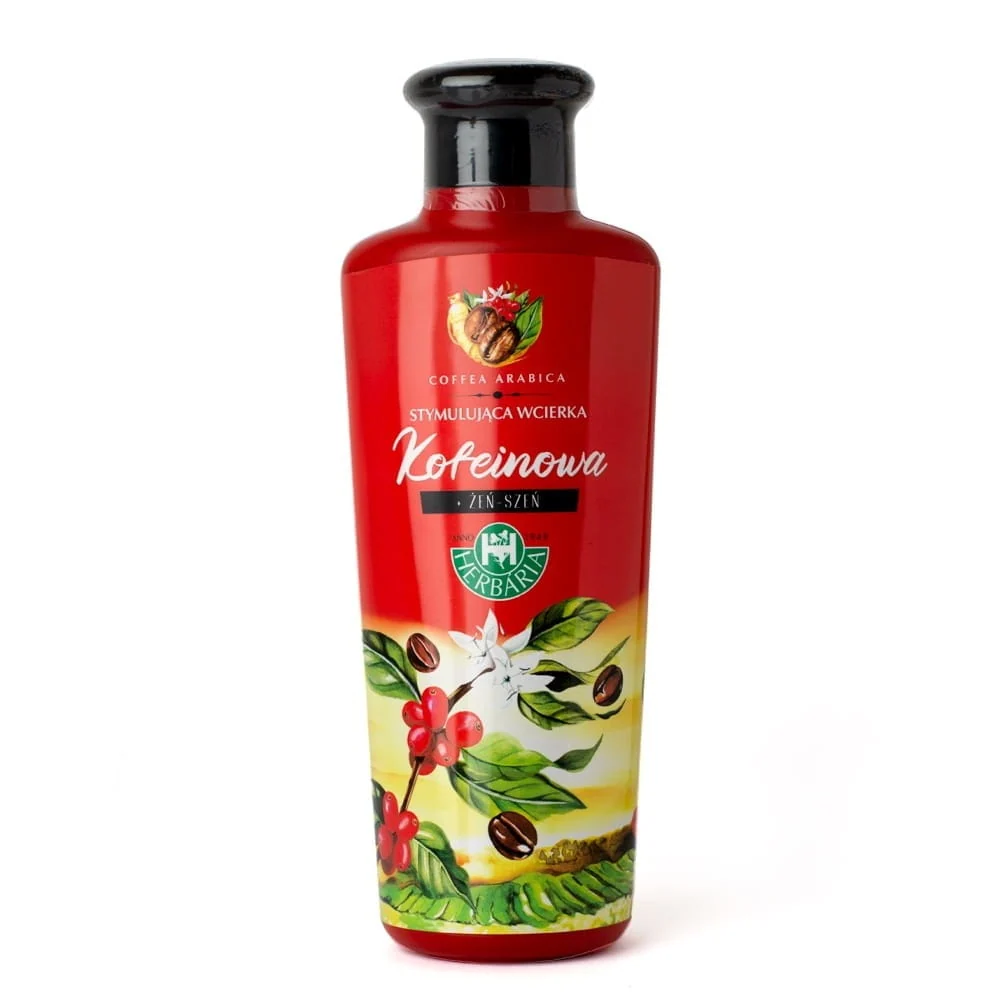 Kofeiini-ginseng-kiihottava hierontaöljy 250ml HERBARIA