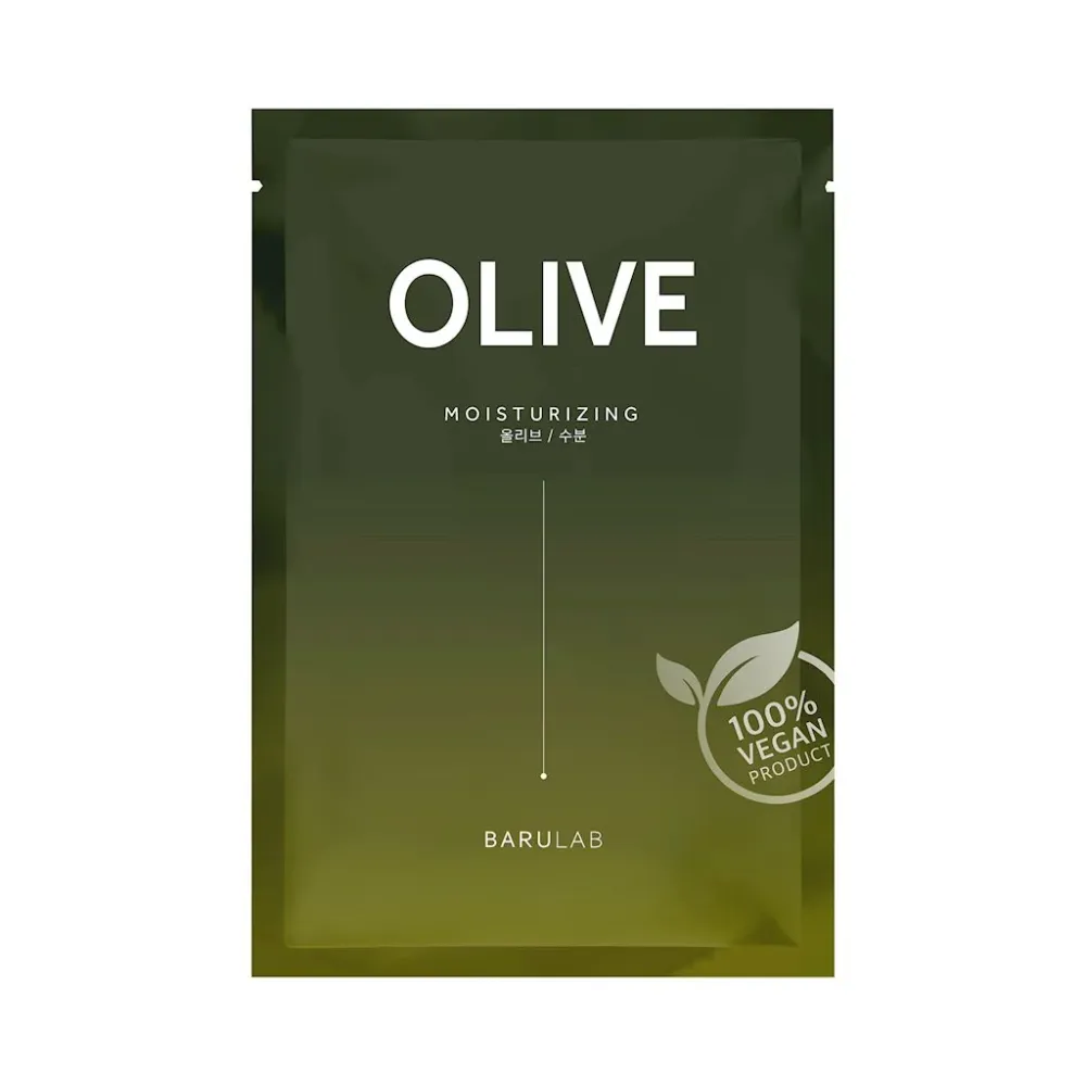 Korean oliivilehden kasvonaamio 23 g - BARULAB