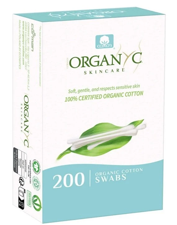 Kosmeettiset sauvat 200 kpl BIO ORGAN(Y)C