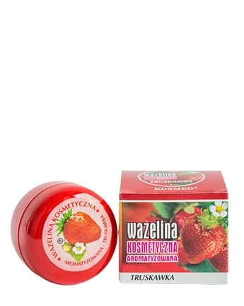 Kosmetinen vasiini mansikkatuoksulla 15 ml KOSMED