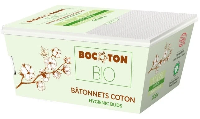 Kosmetiset sauvat 200 kpl BIO BOCOTON