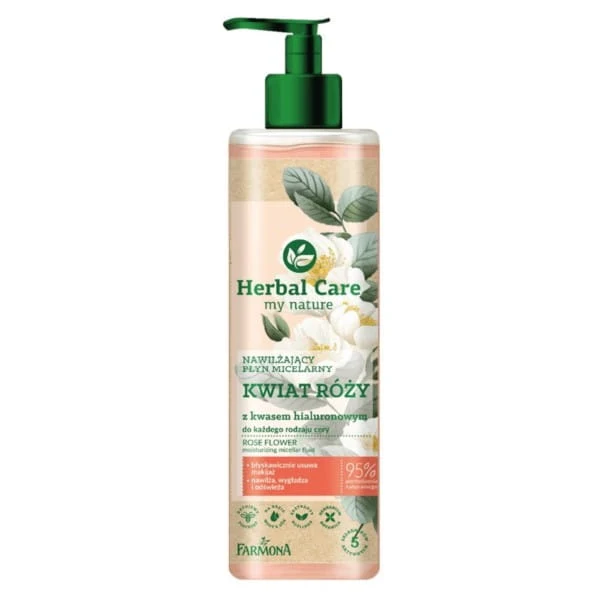 Kosteuttava micellar-vesi Herbal Care Rose Blossom