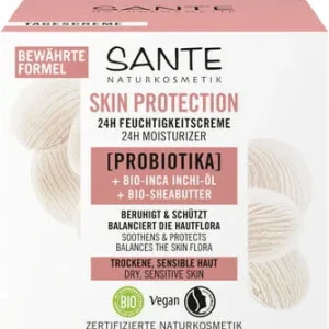 KOSTEUTTAVA PÄIVÄ- JA YÖVOIDE PROBIOOTEILLA, INCHI-ÖLJYLLÄ JA SHEAVOILLA ECO 50 ml - SANTE
