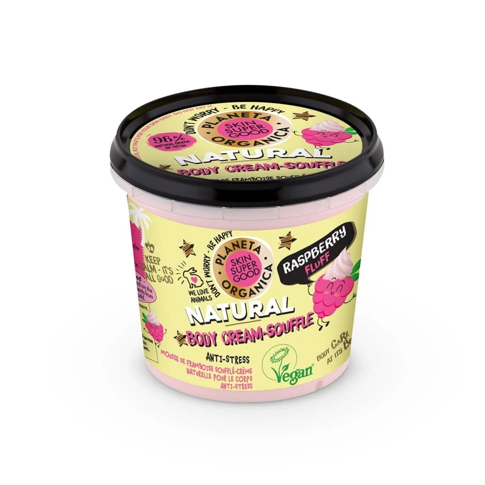 Kosteuttava vartalokuoritus vadelmalla 360 ml