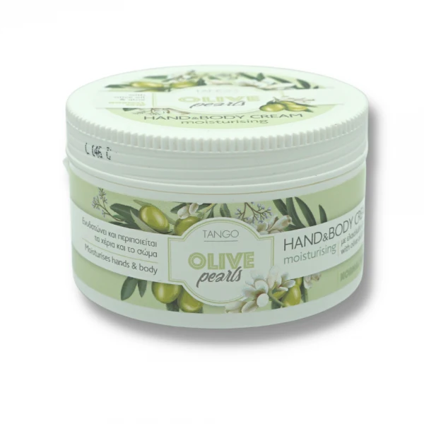 Käsien ja kehon käsivoide oliiviöljyllä ja aloe veralla 250ml TANGO