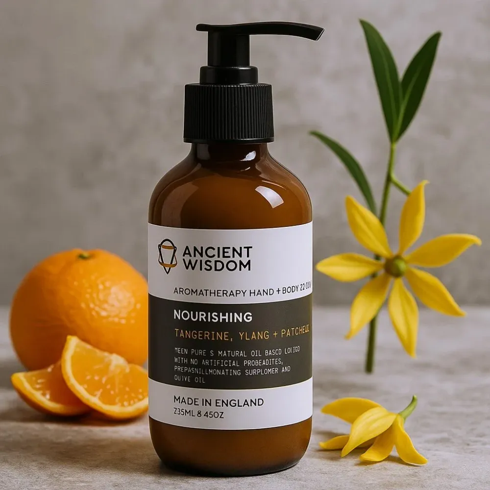 Käsien ja vartalon voide Mandariini Ylang Patchouli 250ml