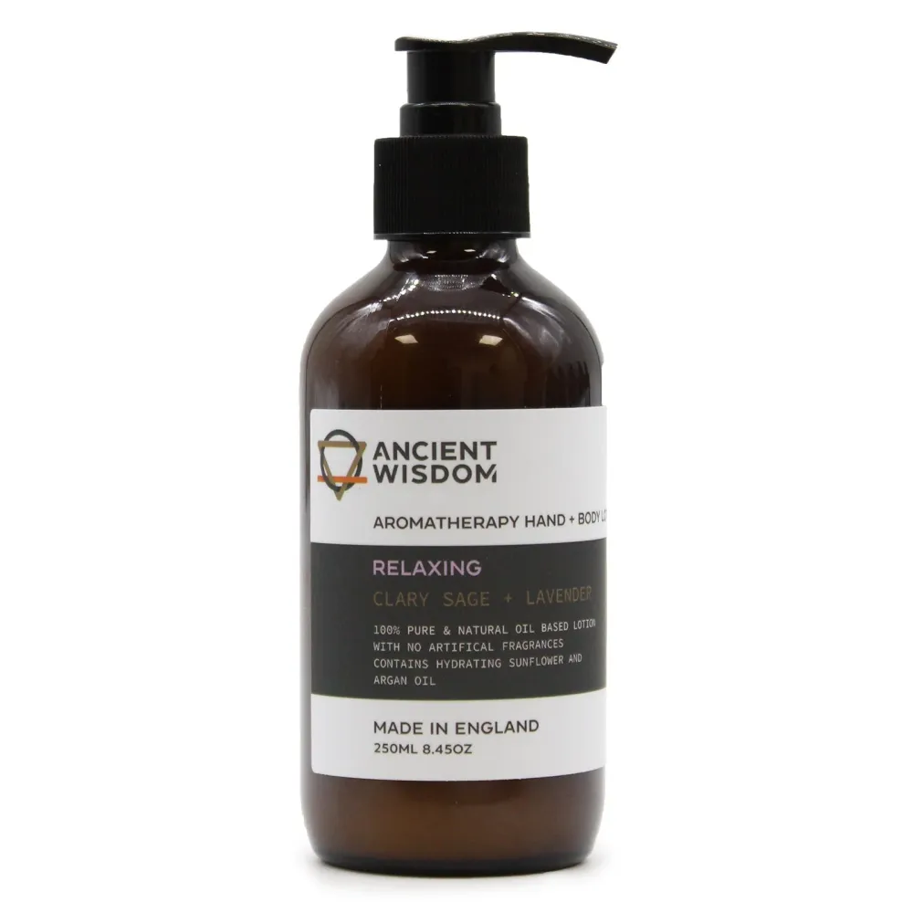 Käsien ja vartalon voide, salvia-laventeli 250ml