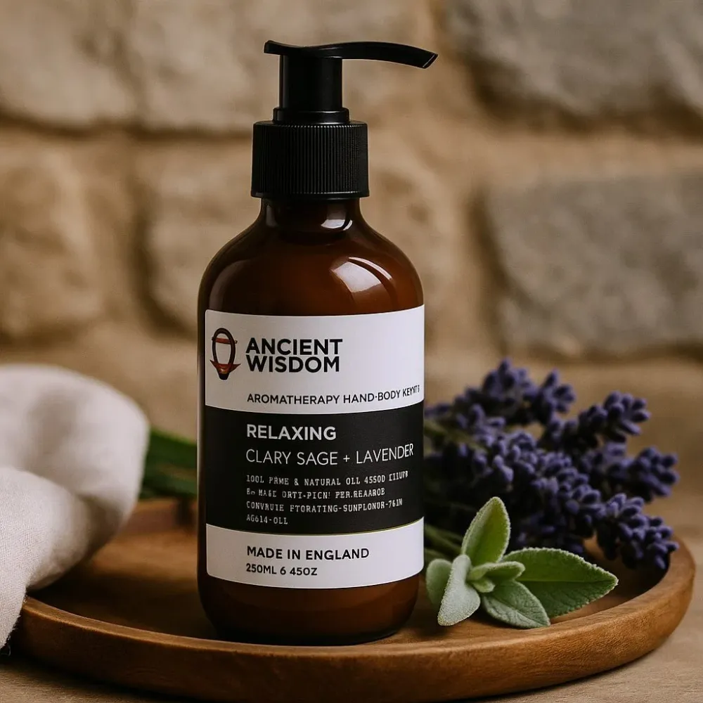 Käsien ja vartalon voide, salvia-laventeli 250ml