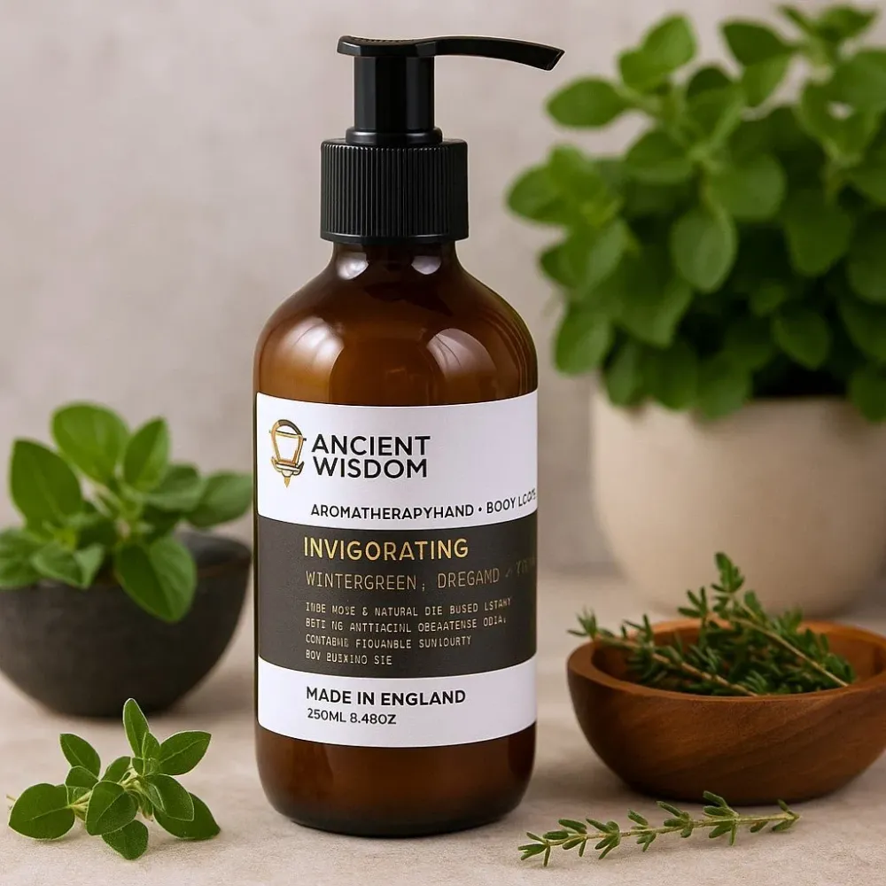Käsien ja vartalon voide talvinen vihreä oregano timjami 250ml