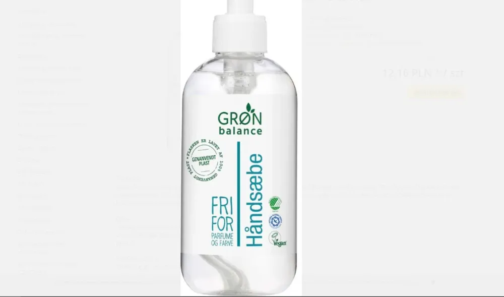 KÄSISAIPPUA 350 ml - GRON BALANCE