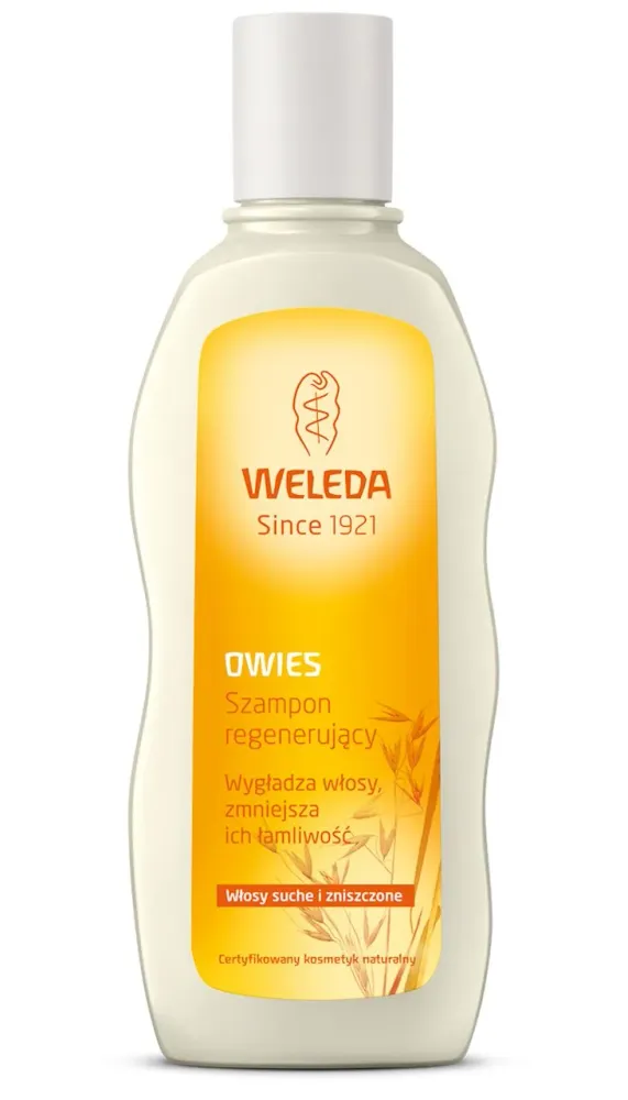 KUIVA JA VÄRÄHTYNYT HIUS SHAMPPOO ECO 190 ml - WELEDA