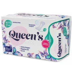 Kuningattaren hygieniapaletit 30 kappaletta