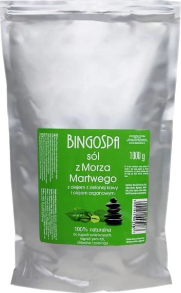 Kuolleenmeren suola argaanioliiviöljyllä BingoSpa