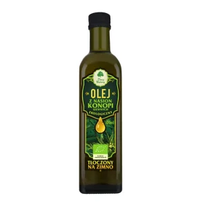 Kylmäpuristettu orgaaninen hamppusiemenöljy 100ml DARY NATURY
