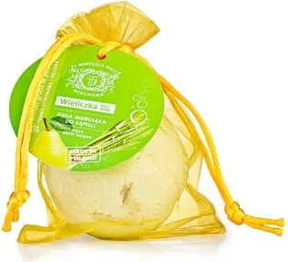 Kylpypallo sitruunaruoho ja päärynä 110 g - SALZBERGWERK WIELICZKA