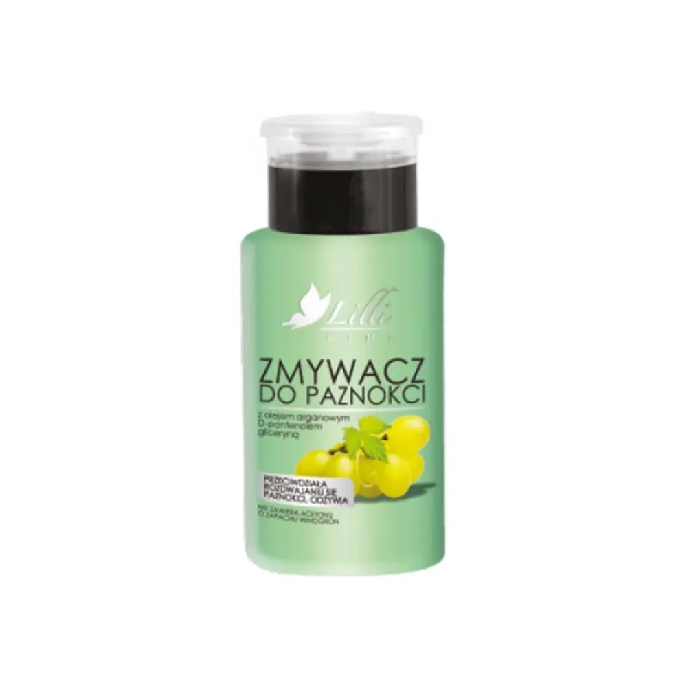 Kynsilakanpoistoaine vihreä pumppu 150 ml - LILLI