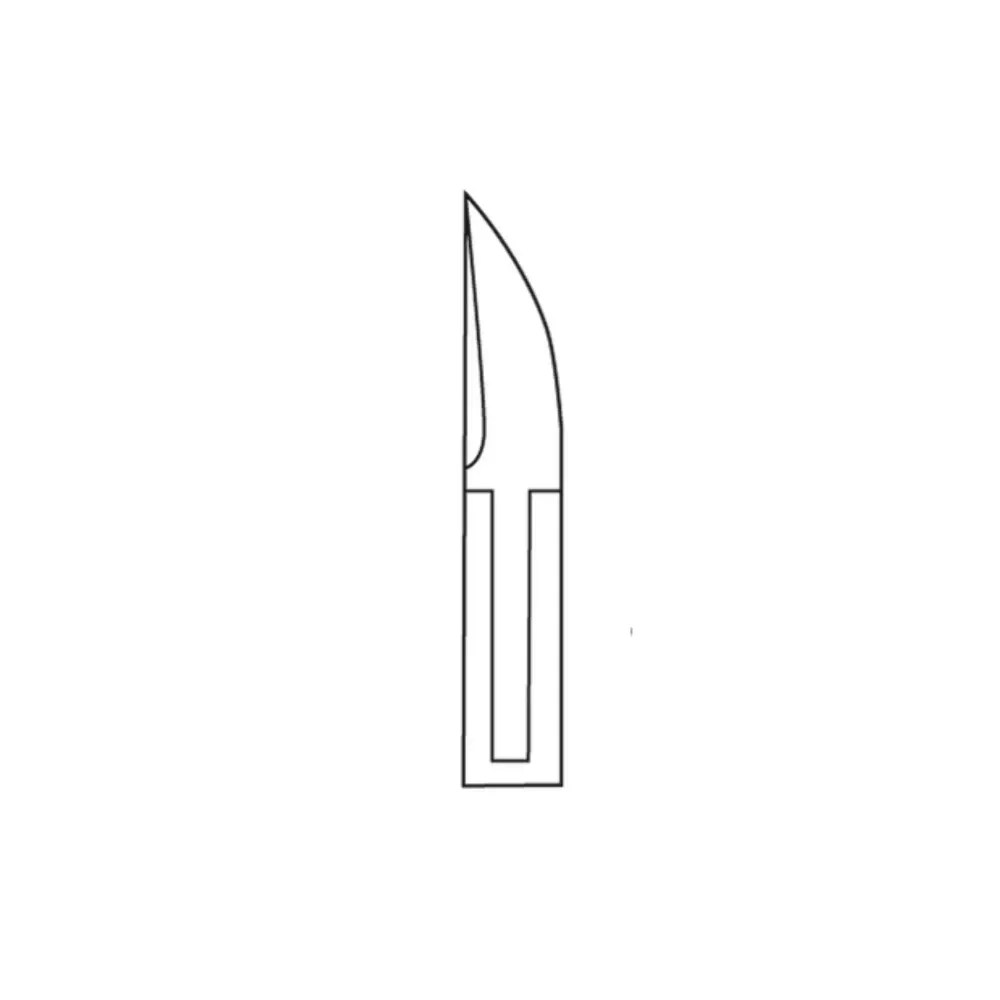 Kynsipihdit - Ruostumaton teräs - Satiinipinta - Suora leikkaus - Kapenevat leuat - 13,5 cm - Sam