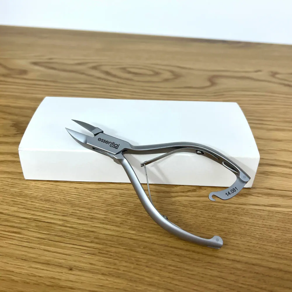 Kynsipihdit - Suora leikkaus - Kapenevat leuat - 13,5 cm - Ruostumaton teräs - Suora nenä - Essential My Podologie