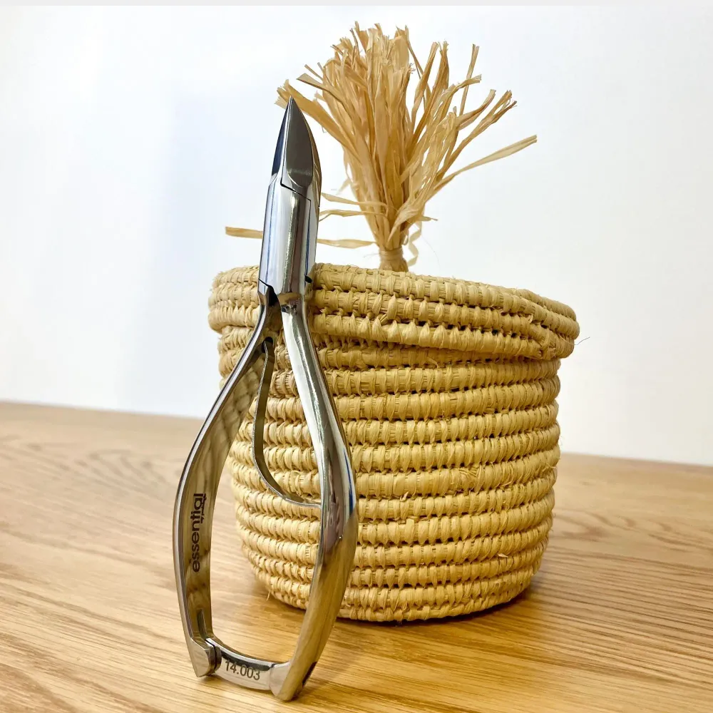 Kynsipihdit - Suora leikkaus - Kapenevat leuat - 13 cm - Ruostumaton teräs - Essential My Podologie