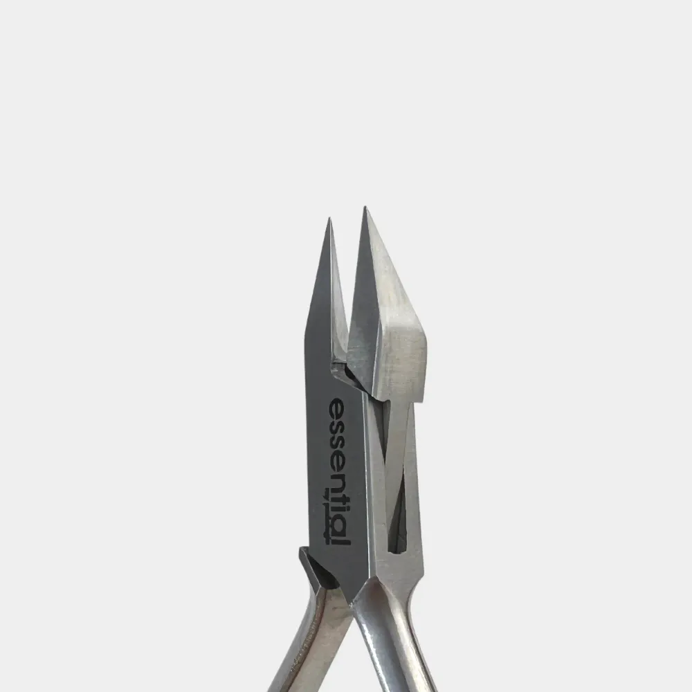 Kynsipihdit - Suora leikkaus - Litteät leuat - 11,5 cm - Ruostumaton teräs - Essential My Podologie