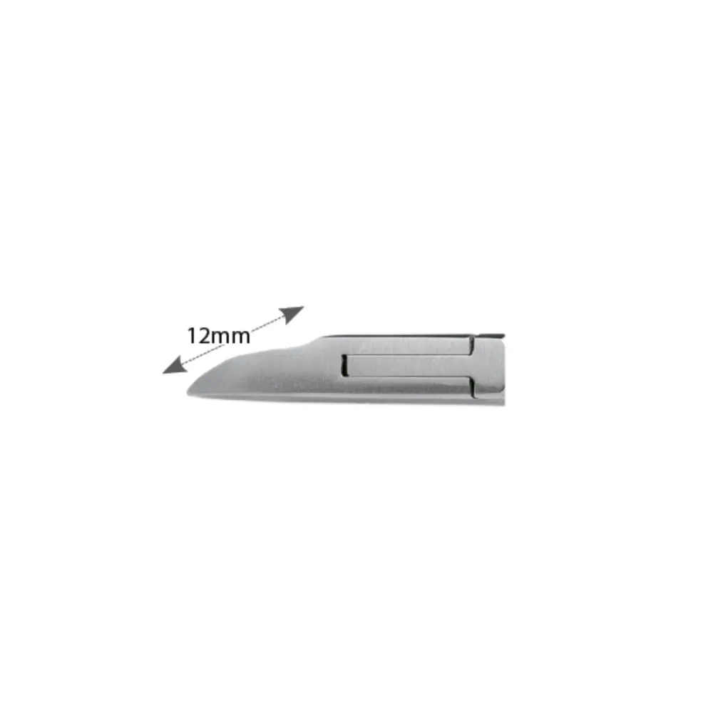 Kynsipihdit - Suora leikkaus - Litteät leuat - 11,5 cm - Aesculap - HF475R