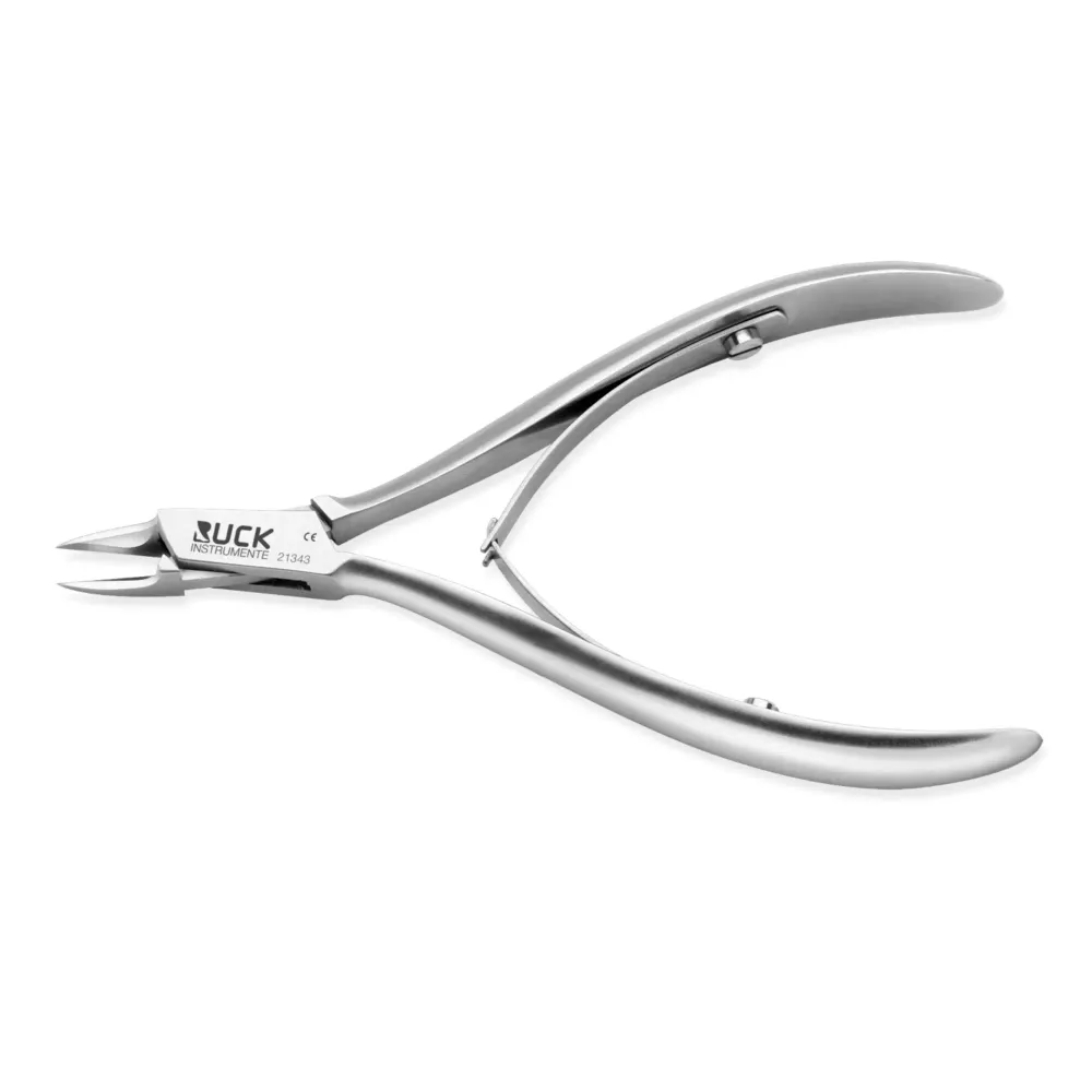 Kynsipihdit - Suora leikkaus 13 mm - Litteät ja ohuet leuat - 10 cm - Ruck