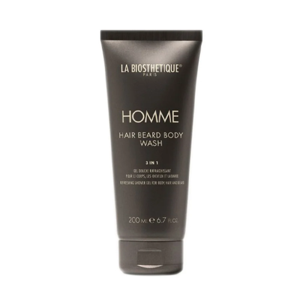 La Biosthetique Homme -hiukset, parta ja vartalopesu (3 in1)