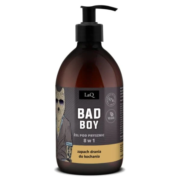 LAQ Bad Boy -suihkugeeli 500 ml 8in1