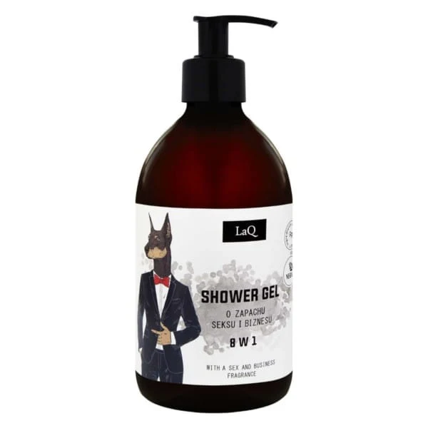 LAQ Doberman suihkugeeli 8in1 500 ml