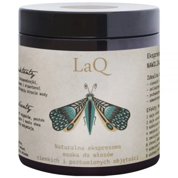 LAQ Express-hiusnaamio 250 ml