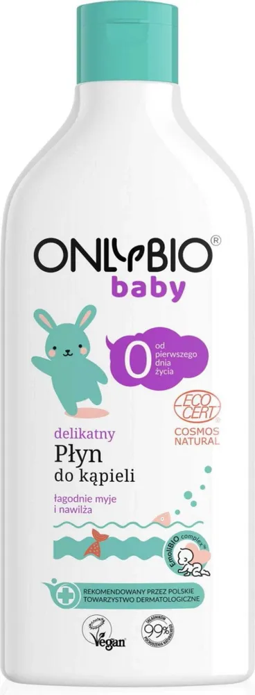 Lasten kylpyvoide ensimmäisestä elinpäivästä alkaen eco 500 ml - VAIN LUOMU
