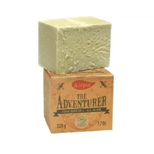 L'AVENTURIER ECO Universaali saippua 220 g - ALEPIA