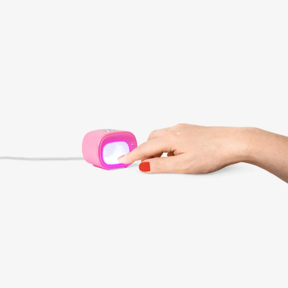 UV ja LED mini kynsilamppu