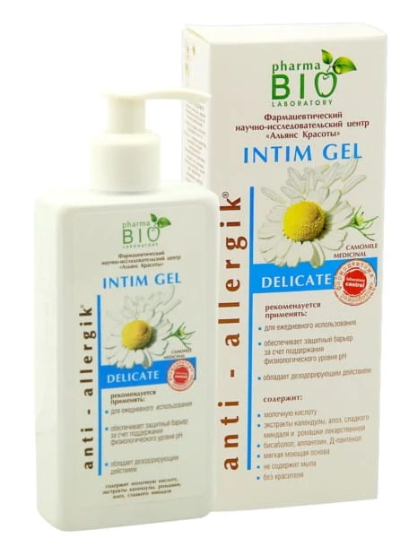 Lempeä intiimihoidon geeli 250 ml