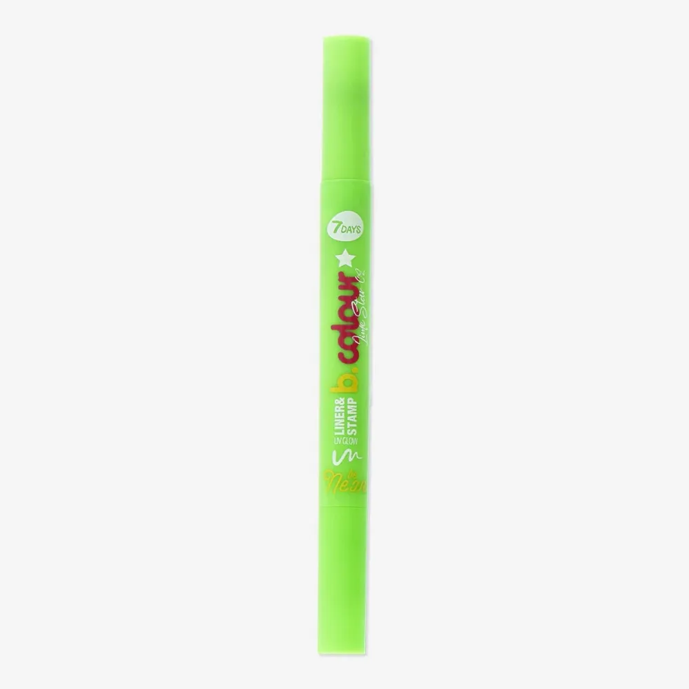 Liner & stamp Uvglow 7Days B.COLOUR - 02 Lime tähti