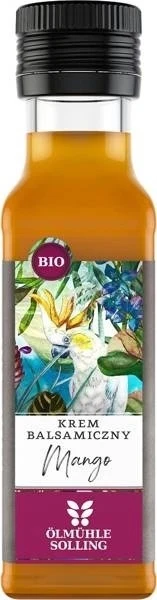 ÖLMÜHLE SOLLING Luomu Mango-Balsamico-Kerma (100 ml)