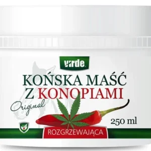 Lämmittelevä hevosen hamppuvoide 250ml VIRDE