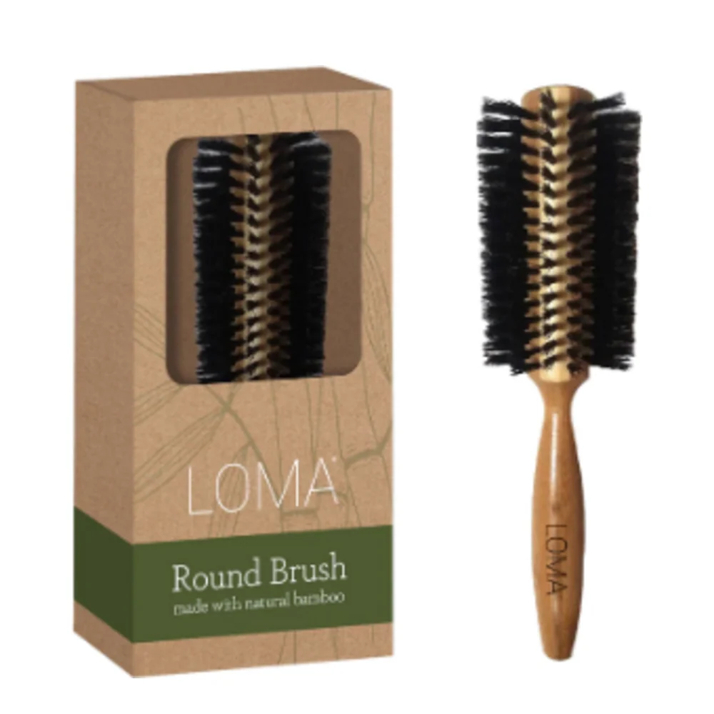Loma Organics Bamboo pyöreä harja