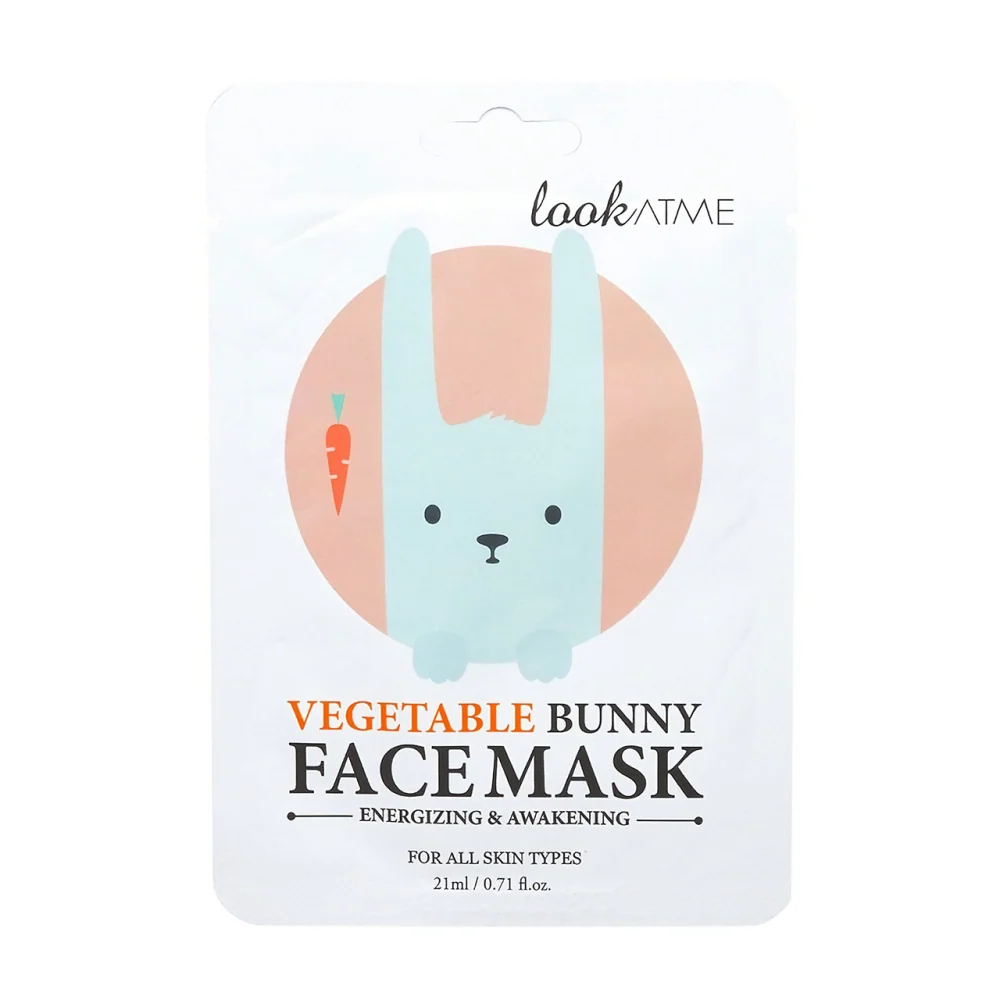 [Look At Me] Vegetable Bunny Face Mask