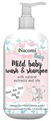 Lotion lavante bébé 400ml NACOMI