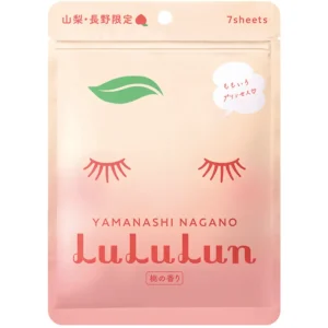 [LuLuLun] Premium Sheet Mask Yamanashi Peach (7pcs)