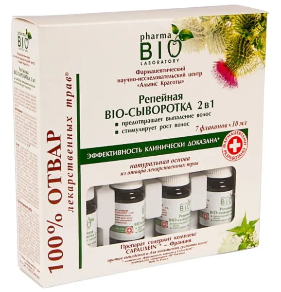 Luomu 2--1 nokkossiemenseerumi hiustenlähtöä vastaan 7X10ML