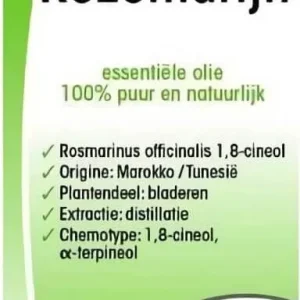 Luomu rosmariiniöljy (Rosmarinus) 10 ml - PHYSALIS