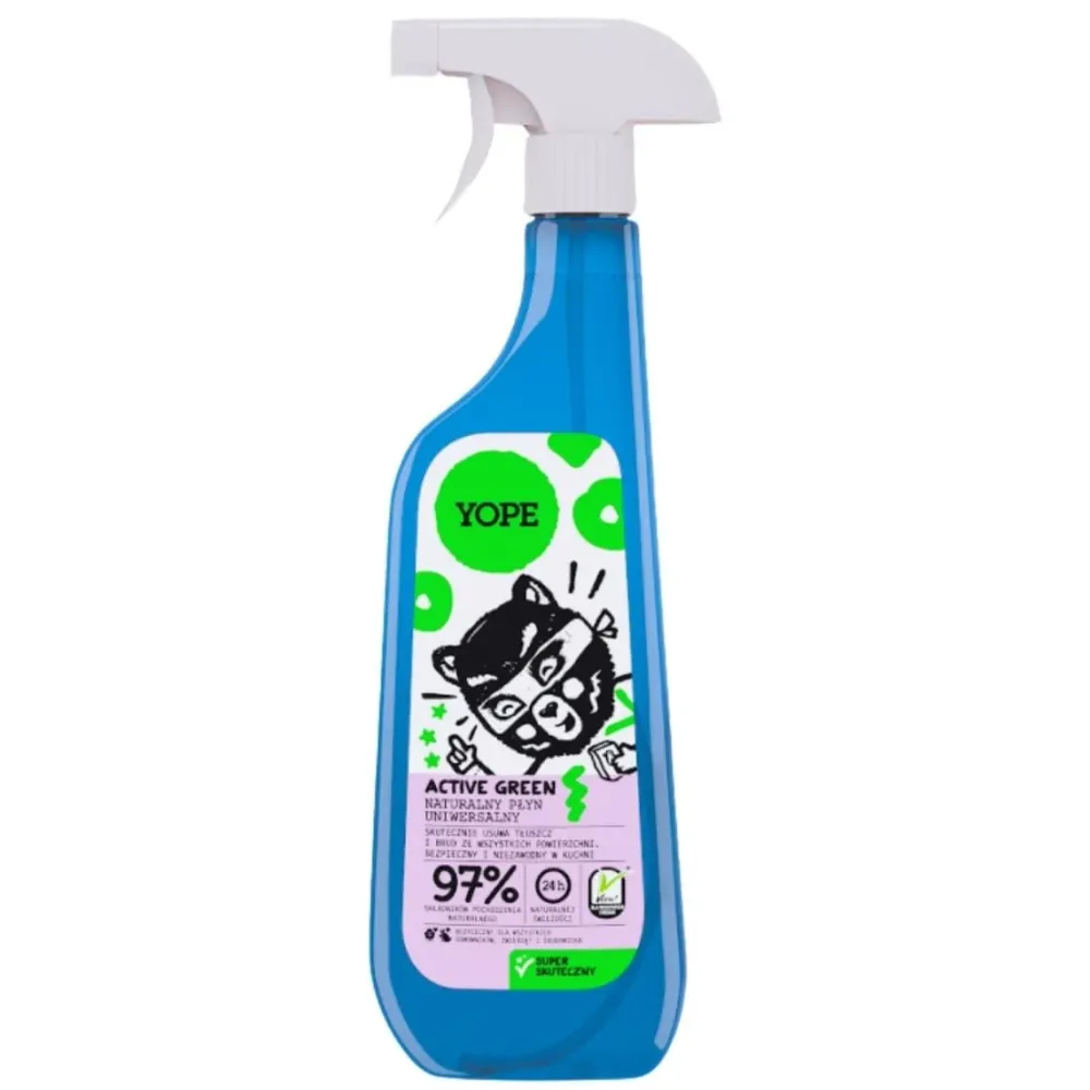 Luonnollinen aktiivinen vihreä yleiskäyttöinen voide 750ml YOPE