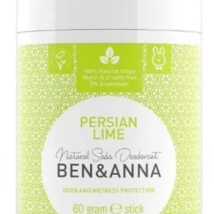 Luonnollinen deodorantti persian ja limettisoodapohjainen muovitanko 60 g BEN & ANNA