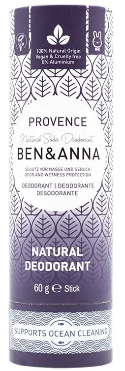 Luonnollinen deodorantti soodapohjainen Provence -puikelo 60 g BEN & ANNA