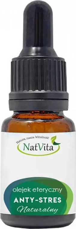 Luonnollinen eteerinen anti-stressiöljy 10ml NATVITA