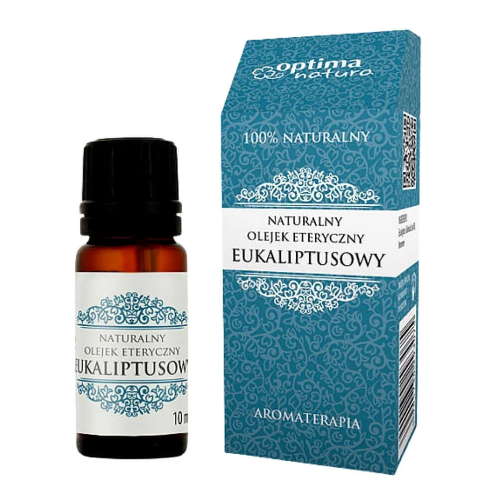 Luonnollinen eteerinen eukalyptusöljy 10 ml OPTIMA NATURA